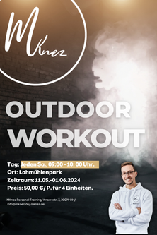 MKnez Outdoor Workout Samstag, Hamburg, St Georg, Lange Reihe